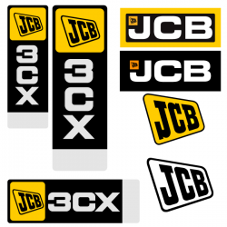 JCB Backhoe Sticker
